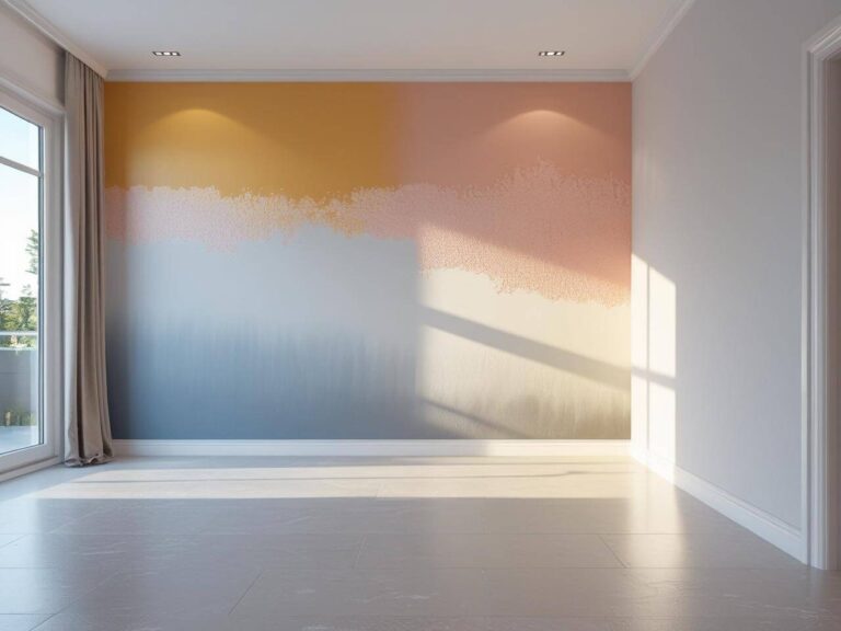 PINTURA OMBRÉ: a técnica que transforma paredes em degradês de sofisticação