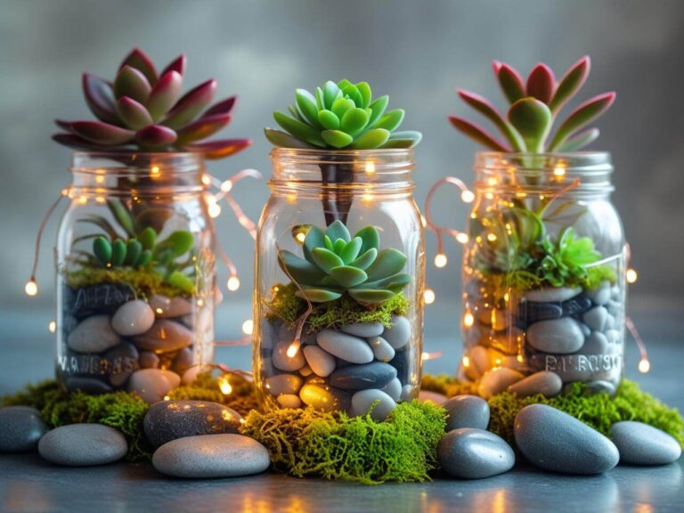 Decoração UPCYCLING COM PLANTAS: beleza sustentável e criativa 🌿