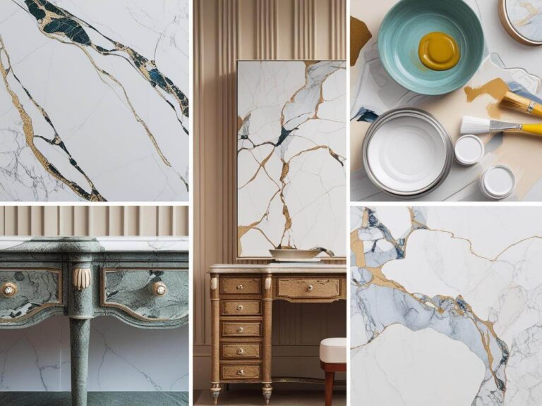 Transforme superfícies com elegância: como simular VEIOS DE MÁRMORE em móveis ou paredes